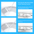 Bidet Toilet Seat, Soft Close, Non-Slip, Non-Electric, Fits Elongated or Oval Toilets, Dual Nozzle for Feminine & Rear Wash, Self-Cleaning, Adjustable Water Pressure, Quick Installation (ZYA001)
